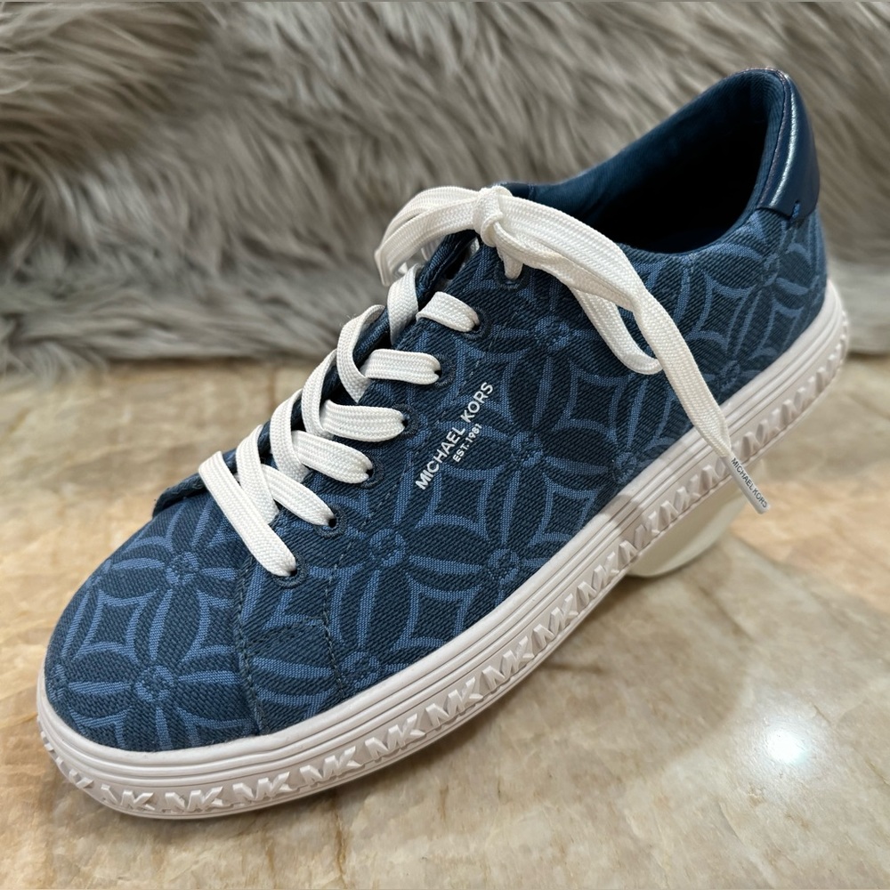 Michael by Michael Kors Women’s Grove Logo Jacquard Sneakers. New